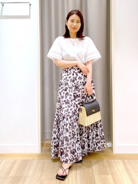 Kaoriさん（レディース・155cm）の春コーディネート