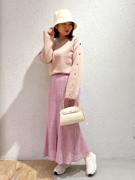 Kaoriさん（レディース・155cm）の春コーディネート