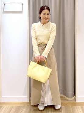 Kaoriさん（レディース・155cm）の春コーディネート