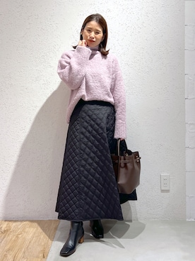 Kaoriさん（レディース・155cm）の冬コーディネート