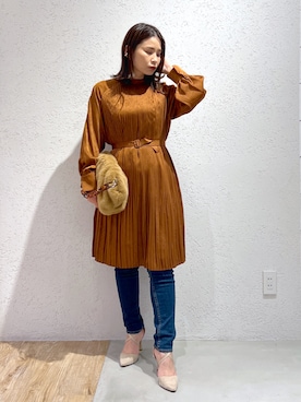 Kaoriさん（レディース・155cm）の冬コーディネート