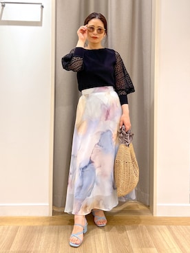 Kaoriさん（レディース・155cm）の春コーディネート