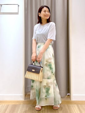 Kaoriさん（レディース・155cm）の夏コーディネート