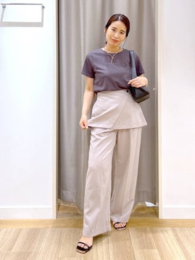 Kaoriさん（レディース・155cm）の夏コーディネート