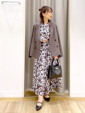 「andemiu」｜「アイテム（ジャケット/アウター）」を使った、Kaoriさん（レディース・155cm）の春コーディネート