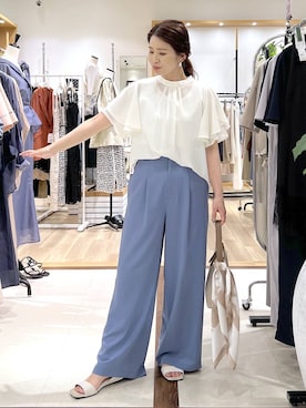Kaoriさん（レディース・155cm）の夏コーディネート