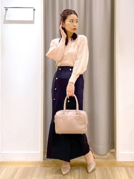 Kaoriさん（レディース・155cm）の春コーディネート