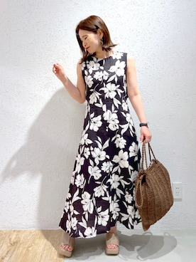 Kaoriさん（レディース・155cm）の夏コーディネート