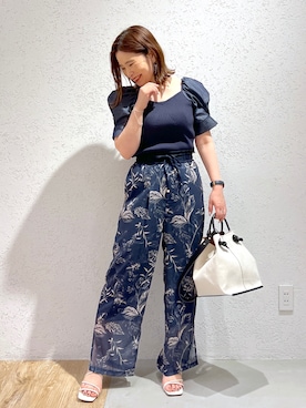 Kaoriさん（レディース・155cm）の夏コーディネート