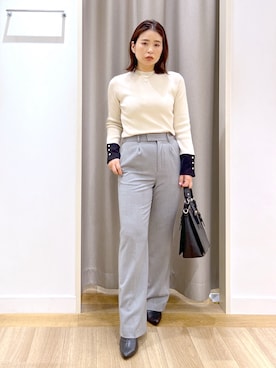 「andemiu」｜「アイテム（アクセサリー）」を使った、Kaoriさん（レディース・155cm）の冬コーディネート