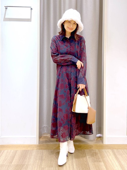 マーブルシュッド Fairy Tale ロングワンピース 2way bull terrier 2WAY OP | marble SUD (Women