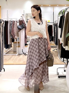 Kaoriさん（レディース・155cm）の秋コーディネート
