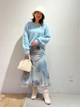 Kaoriさん（レディース・155cm）の冬コーディネート