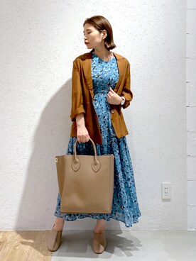 Kaoriさん（レディース・155cm）の夏コーディネート