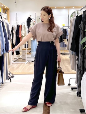 Kaoriさん（レディース・155cm）の春コーディネート
