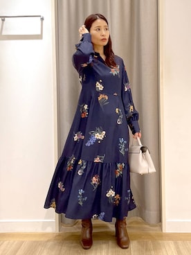 Kaoriさん(レディース・155cm)の冬コーディネート
