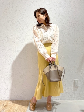 Kaoriさん（レディース・155cm）の春コーディネート