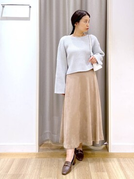 「アイテム（アクセサリー）」を使った、Kaoriさん（レディース・155cm・30代）の冬コーディネート
