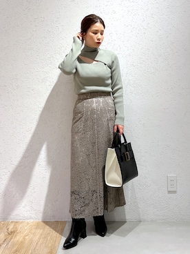 Kaoriさん（レディース・155cm）の秋コーディネート