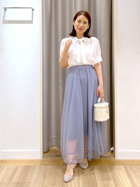 Kaoriさん（レディース・155cm）の夏コーディネート