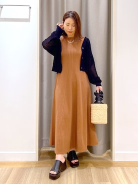 Kaoriさん（レディース・155cm）の春コーディネート