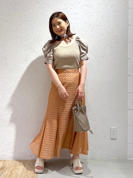 「andemiu」｜「アイテム（財布/小物）」を使った、Kaoriさん（レディース・155cm）の夏コーディネート