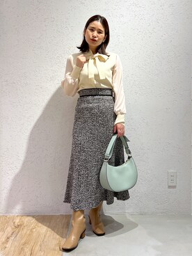 Kaoriさん（レディース・155cm）の冬コーディネート