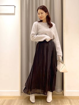 Kaoriさん（レディース・155cm）の冬コーディネート