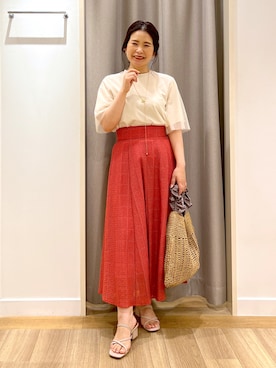 Kaoriさん（レディース・155cm）の春コーディネート