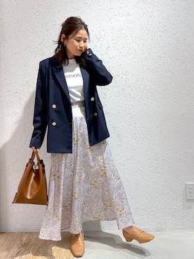 Kaoriさん（レディース・155cm）の春コーディネート