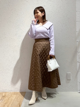 Kaoriさん（レディース・155cm）の冬コーディネート