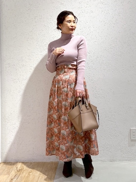 Kaoriさん(レディース・155cm)の冬コーディネート