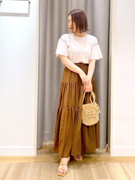 Kaoriさん（レディース・155cm）の夏コーディネート