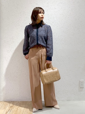 Kaoriさん（レディース・155cm）の冬コーディネート