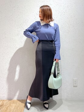 Kaoriさん（レディース・155cm）の冬コーディネート