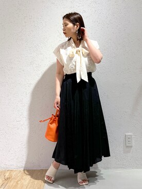 Kaoriさん（レディース・155cm）の夏コーディネート