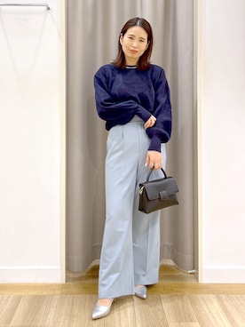 「andemiu」｜「アイテム（アクセサリー）」を使った、Kaoriさん（レディース・155cm）の春コーディネート