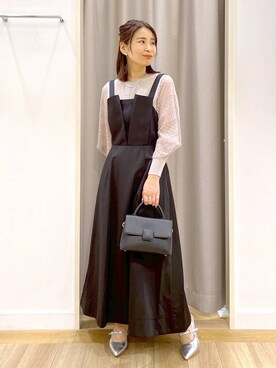 「アイテム（ワンピース/ドレス）」を使った、Kaoriさん（レディース・155cm・30代）の春コーディネート