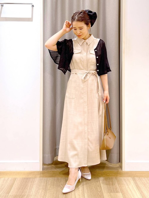 アンジュ セール】ドットガラBIGシュシュ591744（シュシュ）｜Andemiu