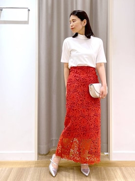 Kaoriさん（レディース・155cm）の春コーディネート