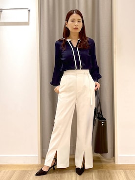 Kaoriさん（レディース・155cm）の冬コーディネート