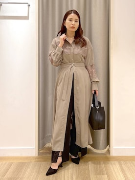 Kaoriさん(レディース・155cm)の冬コーディネート