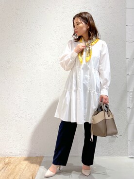 Kaoriさん（レディース・155cm）の春コーディネート