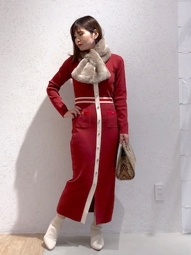 Kaoriさん（レディース・155cm）の冬コーディネート