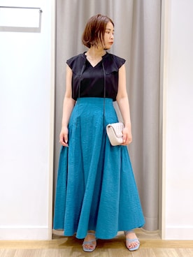 Kaoriさん（レディース・155cm）の夏コーディネート