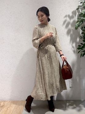 Kaoriさん（レディース・155cm）の秋コーディネート