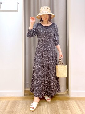 Kaoriさん（レディース・155cm）の春コーディネート