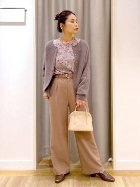 Kaoriさん（レディース・155cm）の冬コーディネート