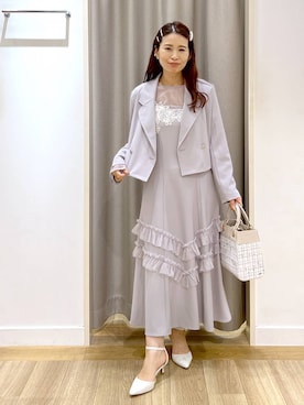 Kaoriさん（レディース・155cm）の春コーディネート