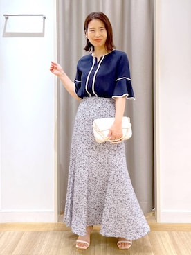 Kaoriさん（レディース・155cm）の夏コーディネート